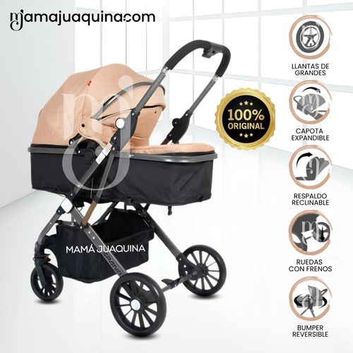 Coche Moisés de Lujo «STANLIE» Edición Limitada Beige
