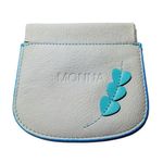Monedero-de-Cuero-Mujer-Plomo-con-Corazones-Turquesa-