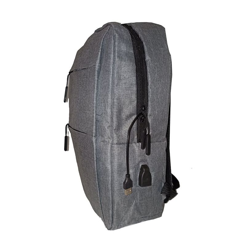 Mochila-Antirobo--Multiuso-Conector-Usb-Porta-Laptop-o-Celular-Gris