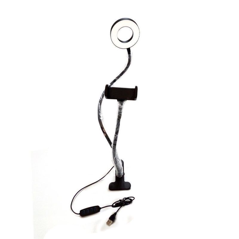 Aro-de-Luz-Led-con-Clip-y-Soporte-para-Celular---Selfie---Video-