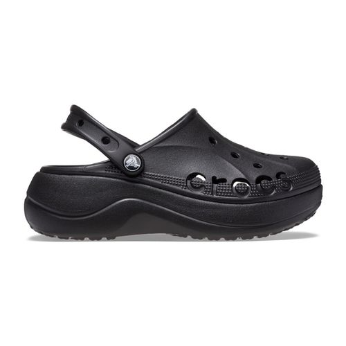 Crocs Mujer Baya Platform Clog Cr208186-001 Negro