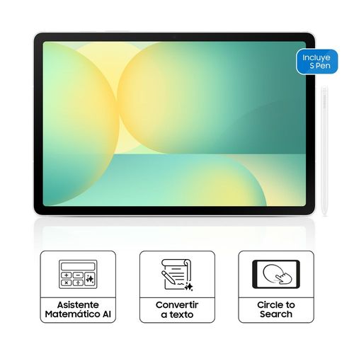 Tablet Samsung SM-X520NZSAPEO 10.9" 8GB RAM 128GB Plata