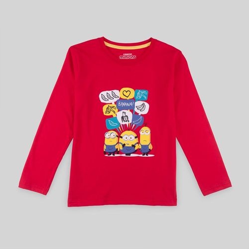Polera Para Niño Minions Banana