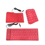 Teclado-Flexible-Siliconado-WB-86-impermeable-contra-polvo-USB---ROJO