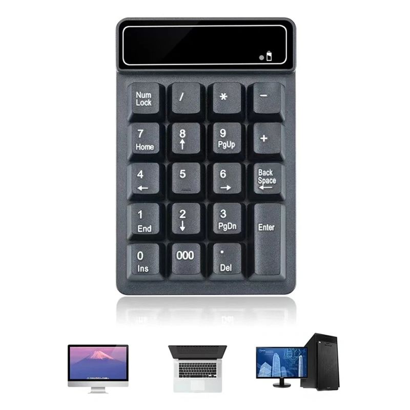 Teclado-Numerico-inalambrico-19-Teclas-24G-portatil