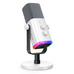 Fifine---Microfono-Ampligame-AM8-RGB-USB-XLR-Dynamic---Blanco