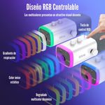 Fifine---Microfono-Ampligame-AM8-RGB-USB-XLR-Dynamic---Blanco