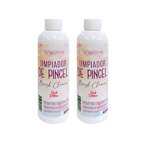 Wapizima Limpiador De Pincel Pink Edition 125ml 2Uni