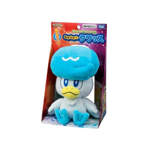 Pokemon Peluche Takara Tomy Japon Quaxly 23 cm
