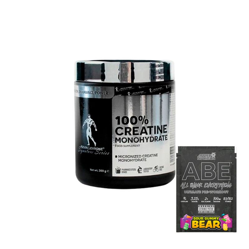 Creatina-Monohidratada-Kevin-Levrone-300gr---Sobre-ABE-Sour