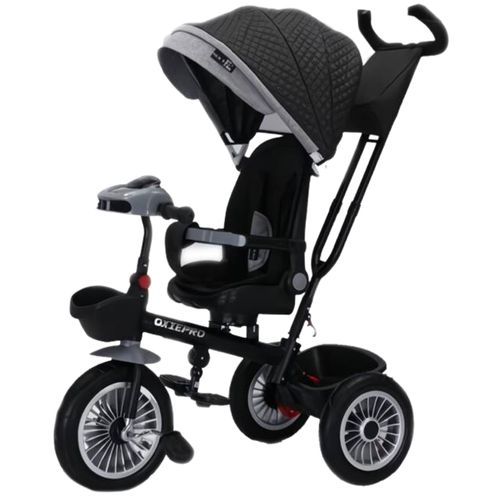 TRICICLO GUIADOR 3 EN 1 «OXIE PRO» USB NEGRO