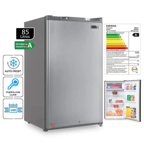 Frigobar-Refrigeradora Miray RM-92S 85 L