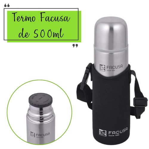 Termo  BALÍN FACUSA  Acero Inoxidable 500ML
