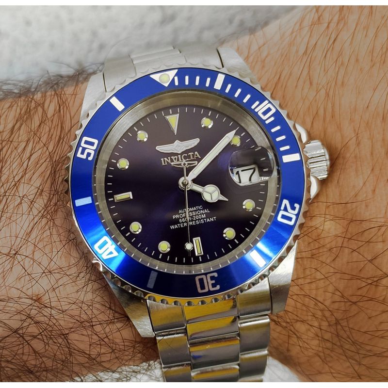Reloj-Invicta-Pro-Diver-9094OB-Automatico-Fecha-Acero-Inoxidable-Plateado-Azul