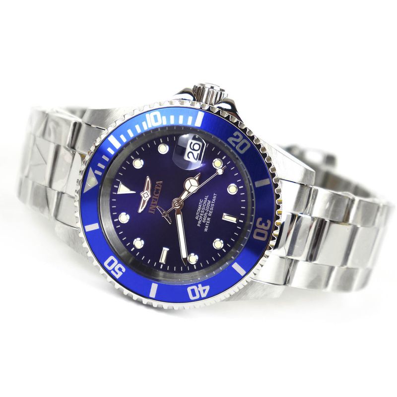Reloj-Invicta-Pro-Diver-9094OB-Automatico-Fecha-Acero-Inoxidable-Plateado-Azul