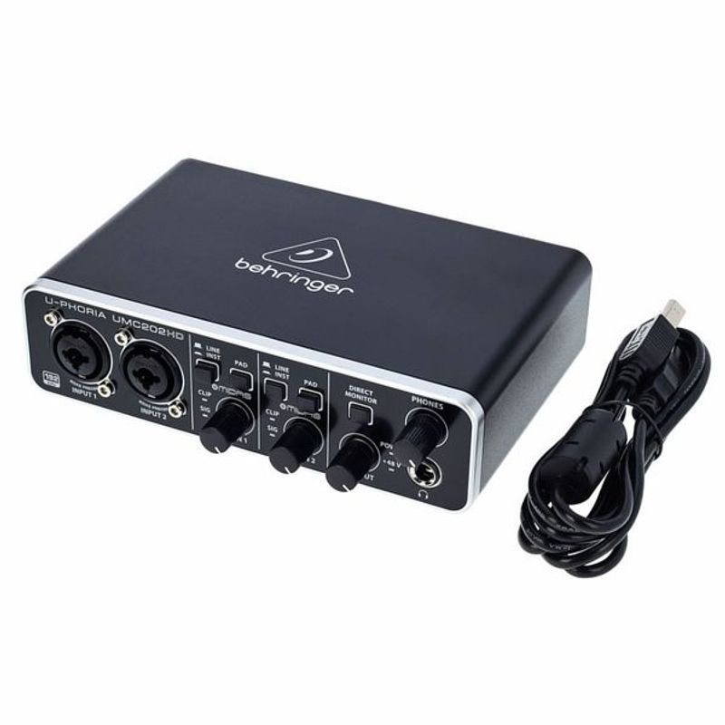 Interfaz-Audio-Behringer-U-phoria-Umc202hd