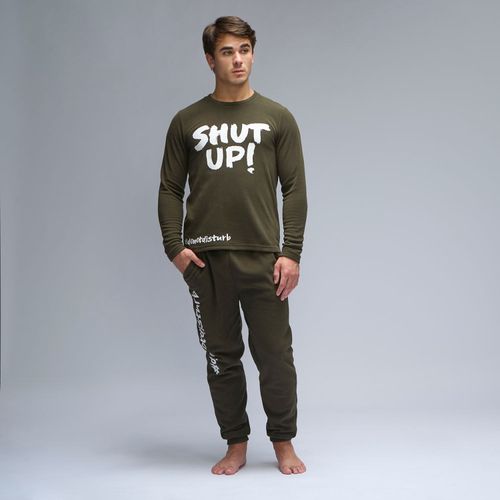 Pijama Set Hombre Polar Shut Up Hypnotic