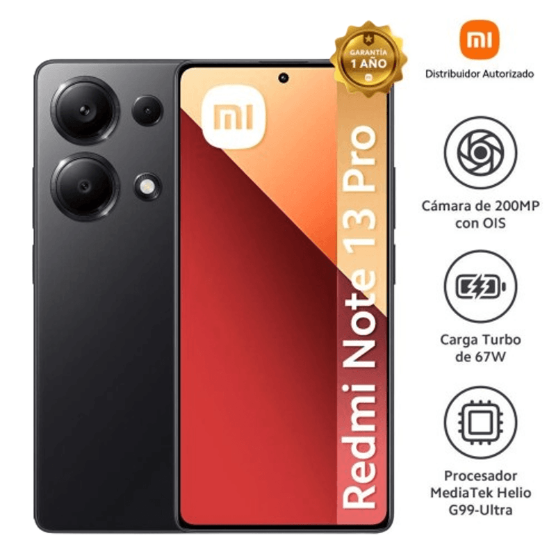 Redmi-note-13-PRO-8gb-ram-256gb-rom-Midnight-Black