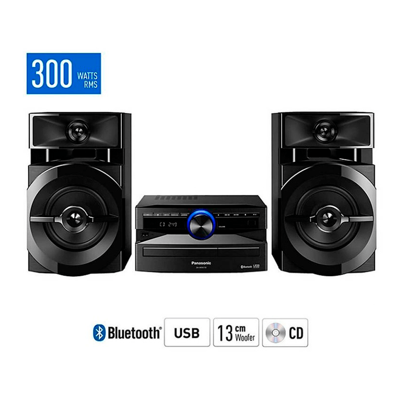 Minicomponente-300W-AKX110-Bluetooth