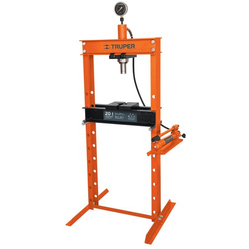 Prensa hidraulica tipo H con piston 20 toneladas Truper