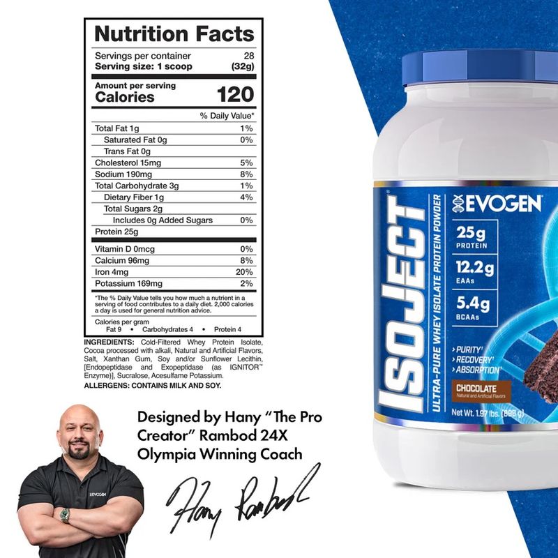 Proteina-Isolatada-Ultra-Pura-Evogen-ISOJECT-18-kg-Chocolate