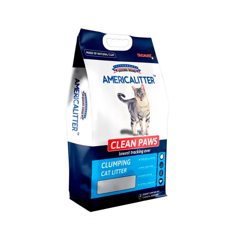 Arena-para-Gatos-America-Litter-Clean-Paws-15-Kg