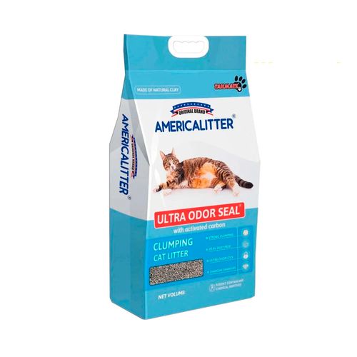 Arena para gatos America Litter Ultra Odor Seal 7 Kg