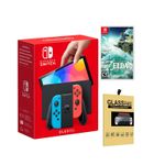 Consola-Nintendo-Switch-Oled-Neon---Tears-of-the-Kingdom---Mica