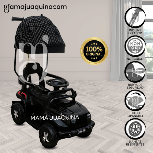 Correpasillo Guiador «FIGGY» Negro