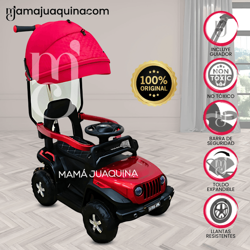 Correpasillo Guiador «FIGGY» Rojo