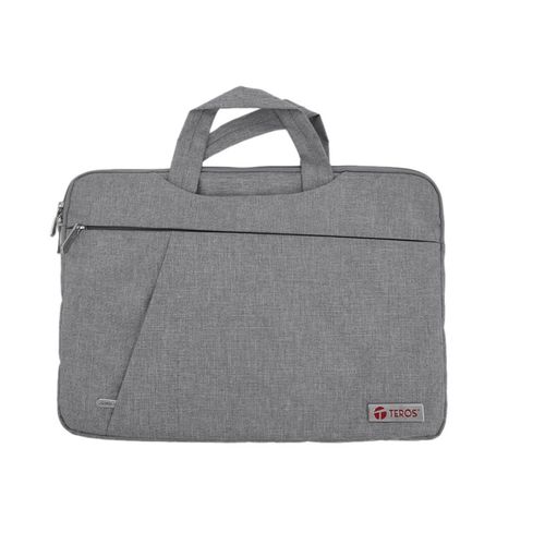 Maletín TEROS TE-9019S Notebooks hasta 15.6 Pulg Poliéster Gris
