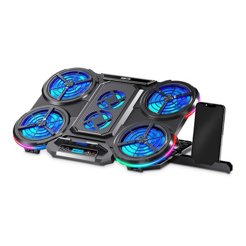 Airboom - Cooler Glacial 6 AB055 con 6 Ventiladores y Led RGB