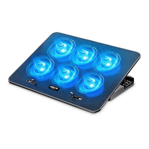 Airboom - Cooler Glacial 6 AB013 con 6 Ventiladores y Led RGB
