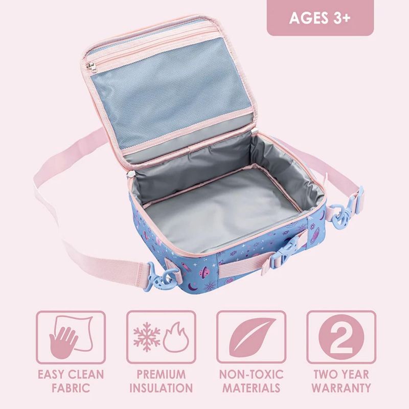 Porta-Lonchera-Bentgo-Kids-Lunch-Bag---Galaxy-Lavender