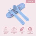 Set-de-Cubiertos-Bentgo-Kids---Lavender-Galaxy