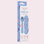 Set-de-Cubiertos-Bentgo-Kids---Lavender-Galaxy