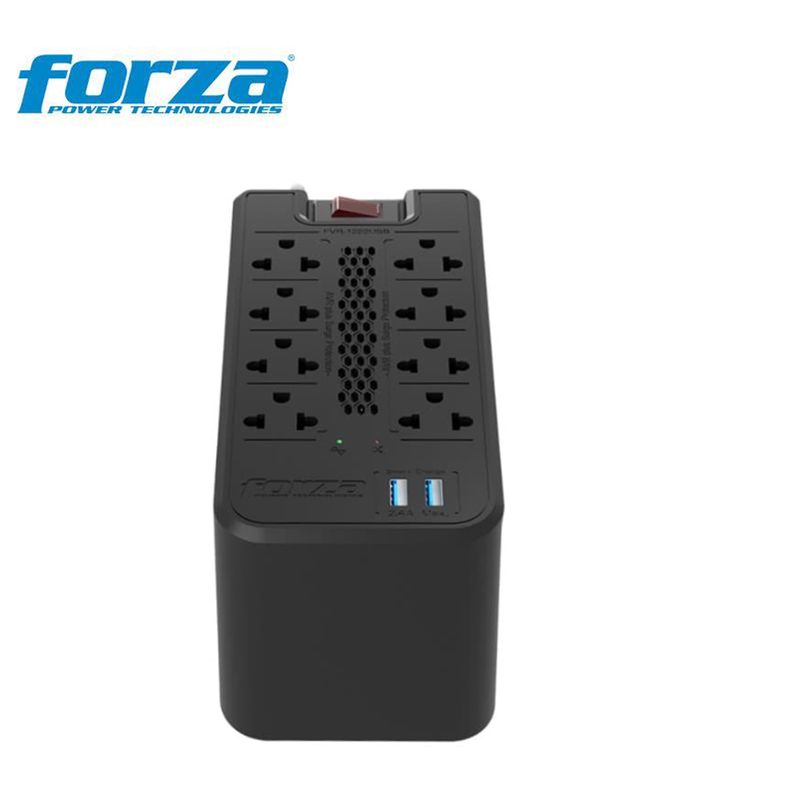 Estabilizador-1200va--Fvr-1222usb-Forza-600w-2usb8-Tomas