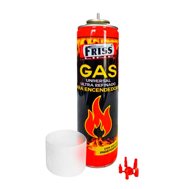 Combo-Soplete-Flameador-BS-600---Gas-Butano-Friss-480ml-para-Cocina