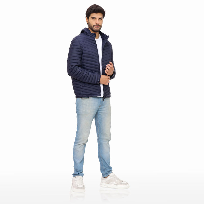 Casaca-Impermeable-Hombre-Capucha-Desmontable-Color-Marino