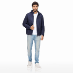 Casaca-Impermeable-Hombre-Capucha-Desmontable-Color-Marino