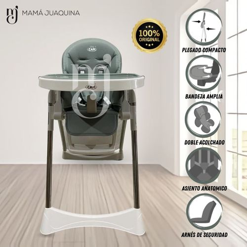 SILLA DE COMER GRADUABLE «SILVESTRE» MENTA