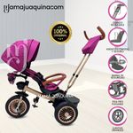 Triciclo-Guiador-«LUCIAN-II»-con-Bluetooth-Fucsia