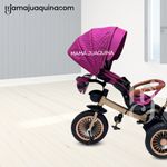 Triciclo-Guiador-«LUCIAN-II»-con-Bluetooth-Fucsia