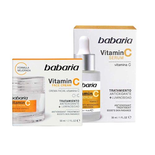 Pack BABARIA Sérum Facial Vitamina C 30ml + Crema Facial Vitamina C 50ml