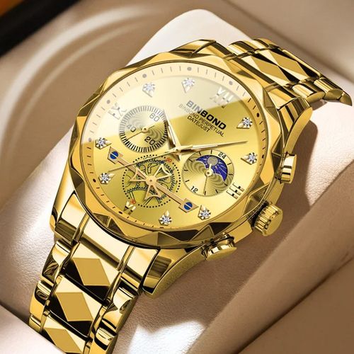 Reloj BINBOND para Hombre - Acero - Oro