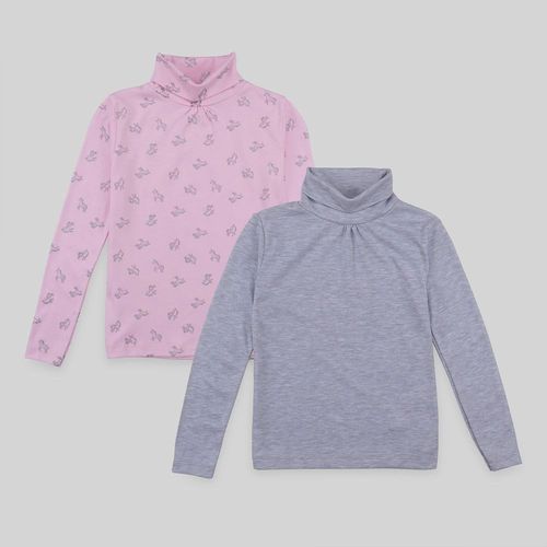 Polo Pack X2 Para Niña Circus Aop