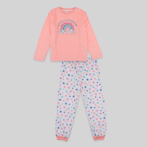Pijama Para Niña Circus Plush Rainbow