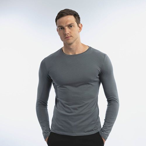 Polo Hombre Neck Gris New Malabar