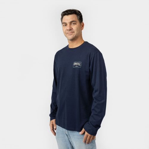 Polo O'Neill Dither Long Sleeve Ink Blue
