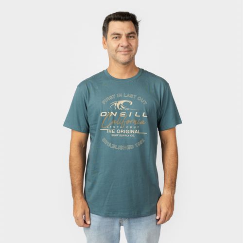 Polo O'Neill O'Neill Cali Wave T-Shirt Alma Steel
